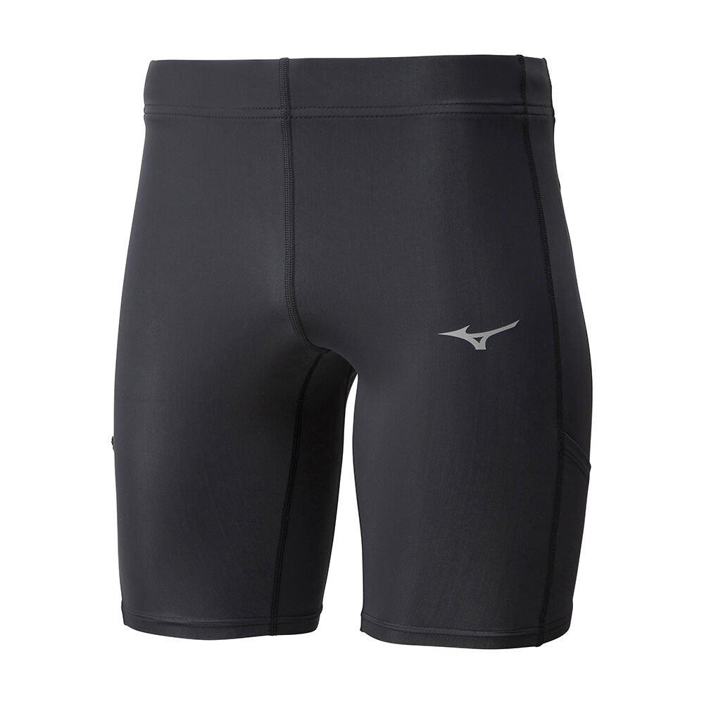 Mizuno Men's Tights Core Mid Tight Black - TNLSKRG-12